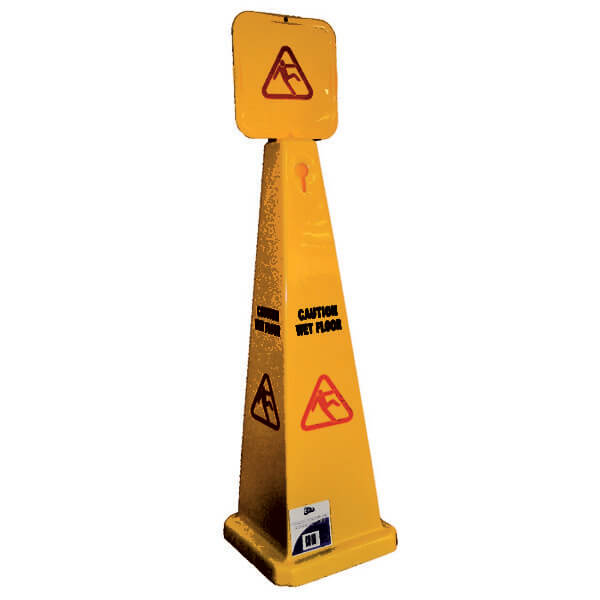 19260 EDCO LARGE PYRAMID WARNING SIGN - Brisbane Wholesale Cleaning ...