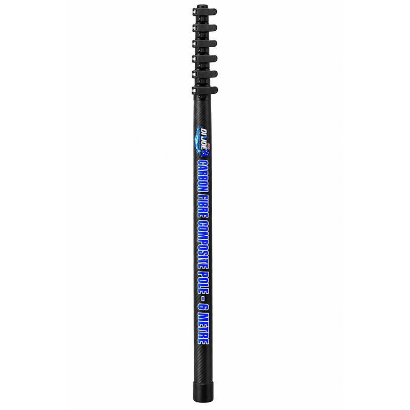 DI JOE - 6m Carbon Fibre/Fibreglass Composite Extension Pole